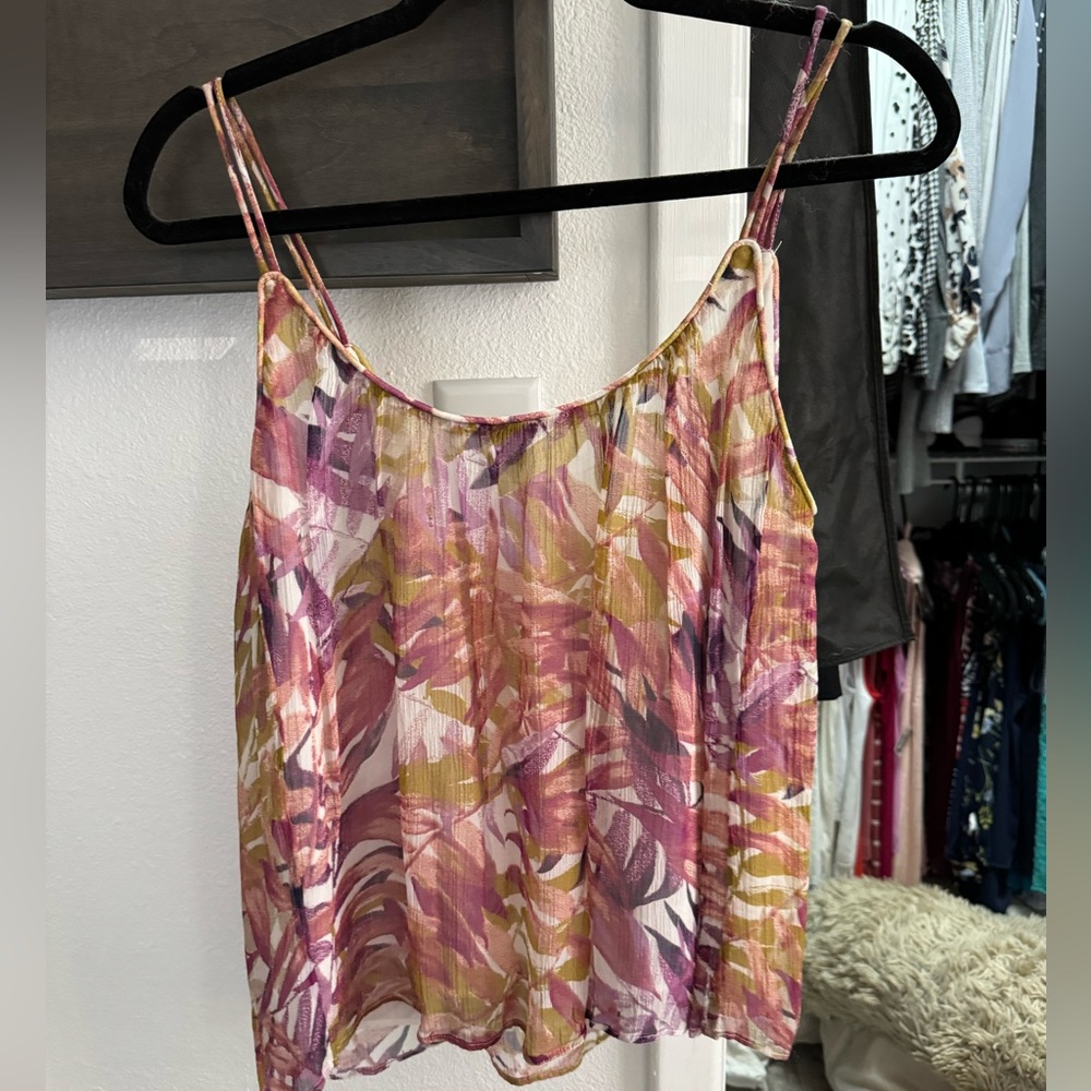 Lucky Brand Size S Multicolor Summer Tank